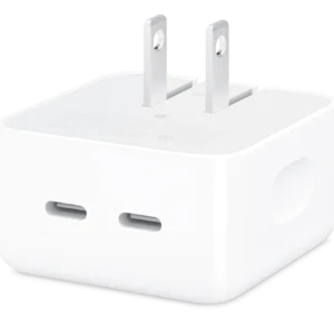 Adaptador de corriente Apple de 35 W con dos puertos USB-C