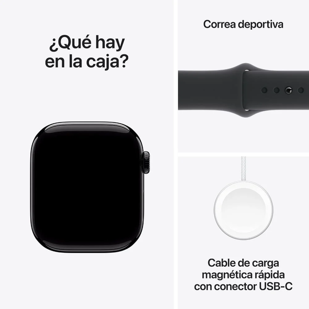 Apple Watch Series 10 46mm Jet Black - Imagen 3